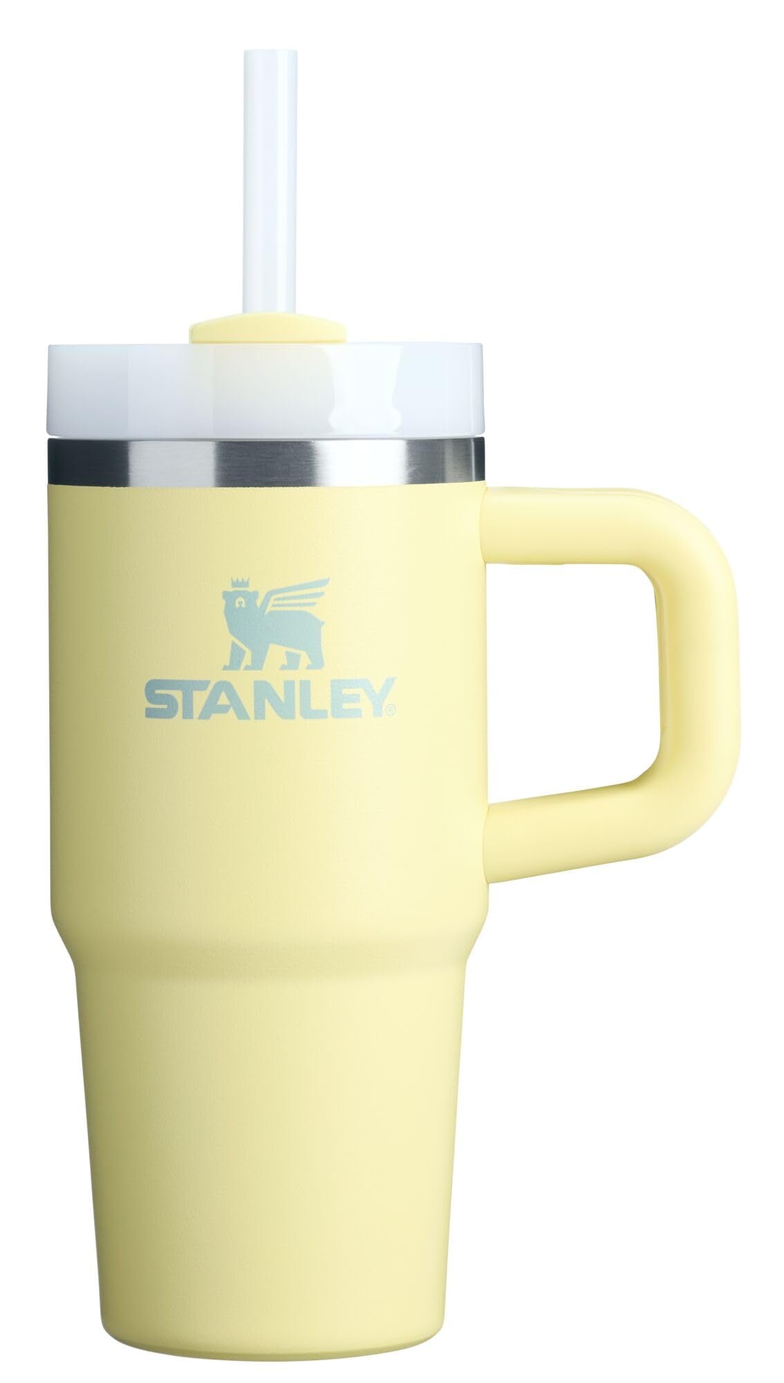 Stanley Quencher H2.0 Tumbler with Handle and Straw 30 oz | Flowstate 3-Position Lid | Cup Holder Compatible for Travel | Insulated Stainless Steel Cup | BPA-Free | Rose Quartz 2.0