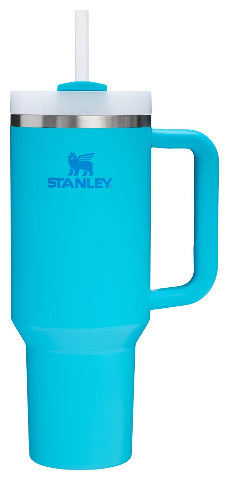Stanley Quencher H2.0 Tumbler with Handle and Straw 30 oz | Flowstate 3-Position Lid | Cup Holder Compatible for Travel | Insulated Stainless Steel Cup | BPA-Free | Rose Quartz 2.0