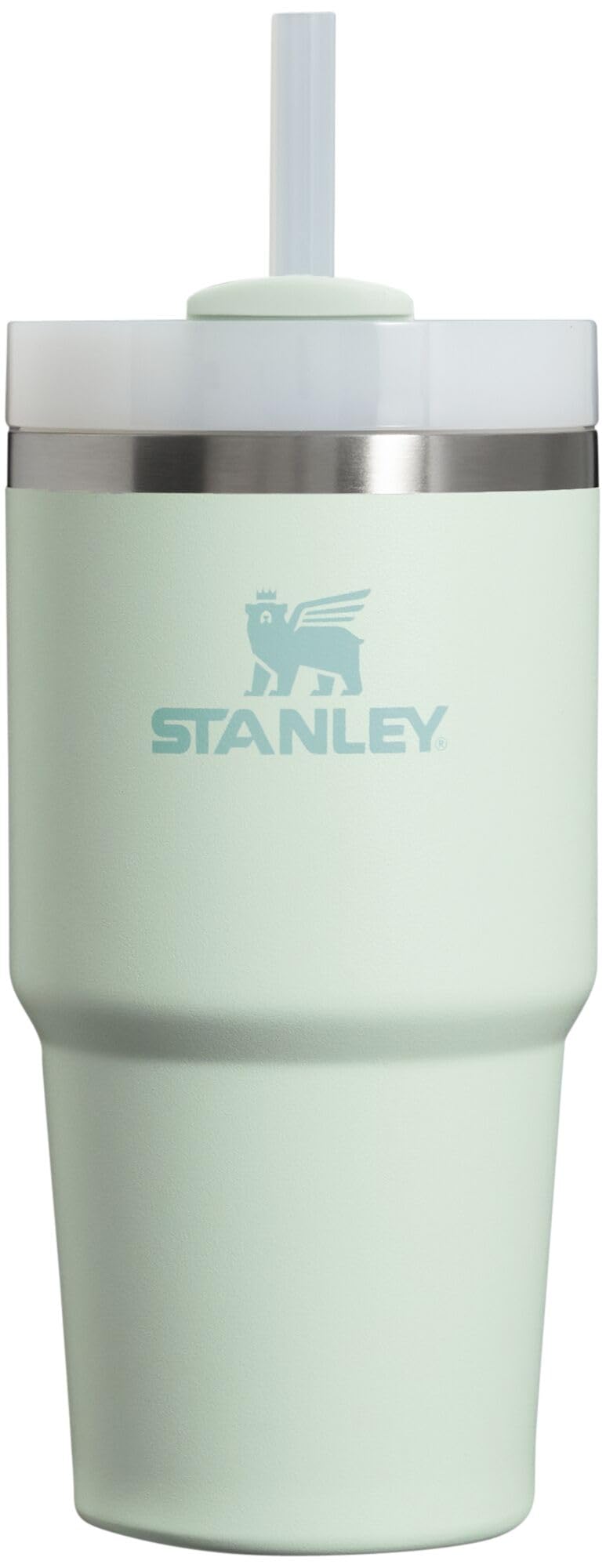 Stanley Quencher H2.0 Tumbler with Handle and Straw 30 oz | Flowstate 3-Position Lid | Cup Holder Compatible for Travel | Insulated Stainless Steel Cup | BPA-Free | Rose Quartz 2.0