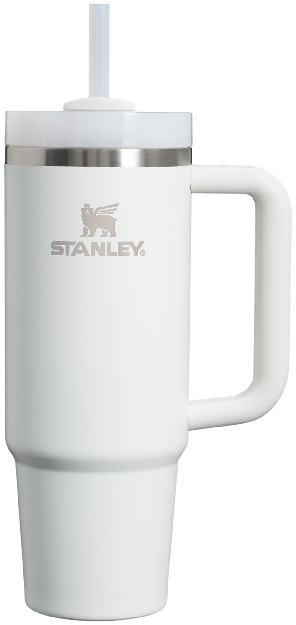Stanley Quencher H2.0 Tumbler with Handle and Straw 30 oz | Flowstate 3-Position Lid | Cup Holder Compatible for Travel | Insulated Stainless Steel Cup | BPA-Free | Rose Quartz 2.0