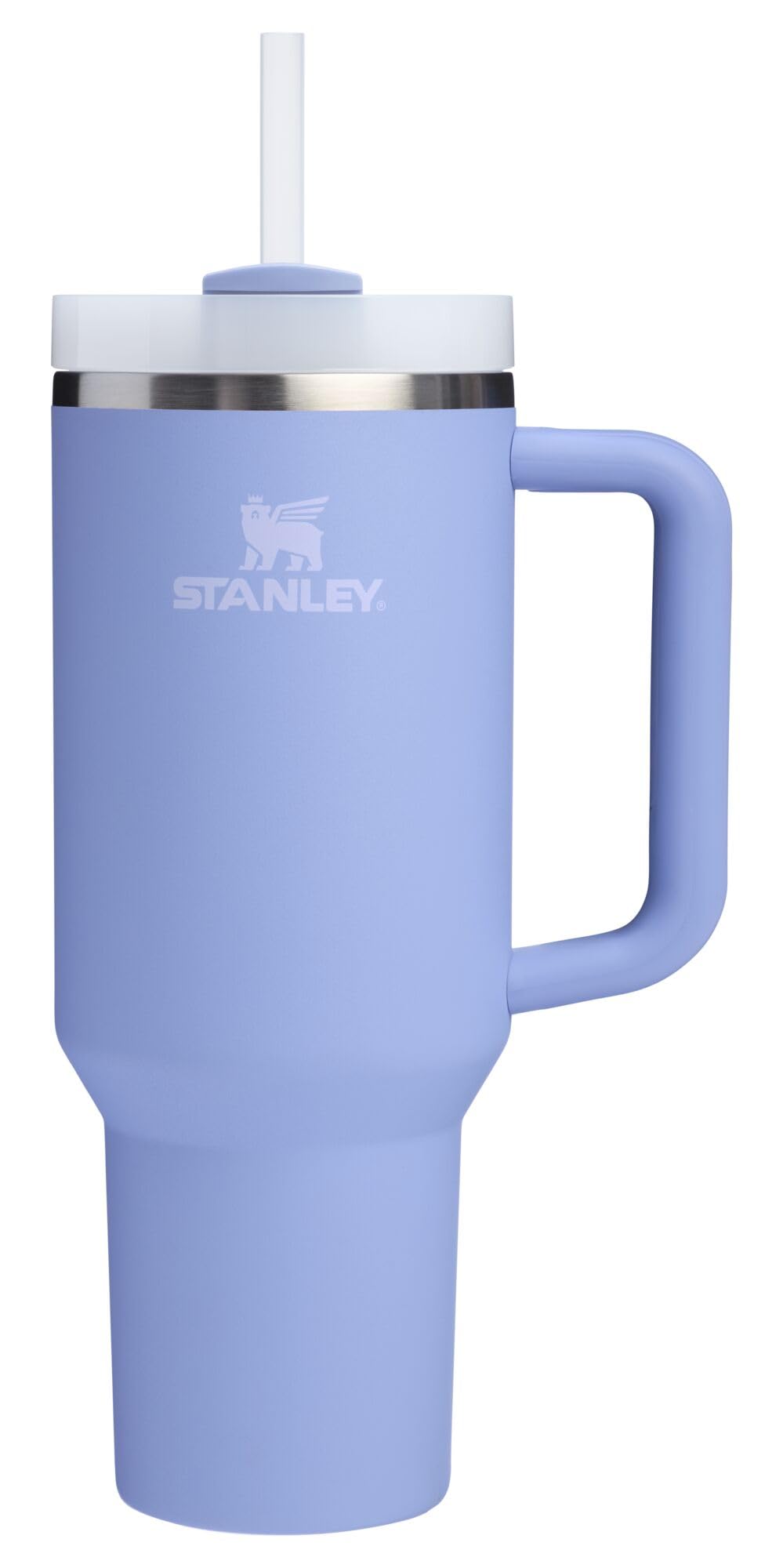Stanley Quencher H2.0 Tumbler with Handle and Straw 30 oz | Flowstate 3-Position Lid | Cup Holder Compatible for Travel | Insulated Stainless Steel Cup | BPA-Free | Rose Quartz 2.0