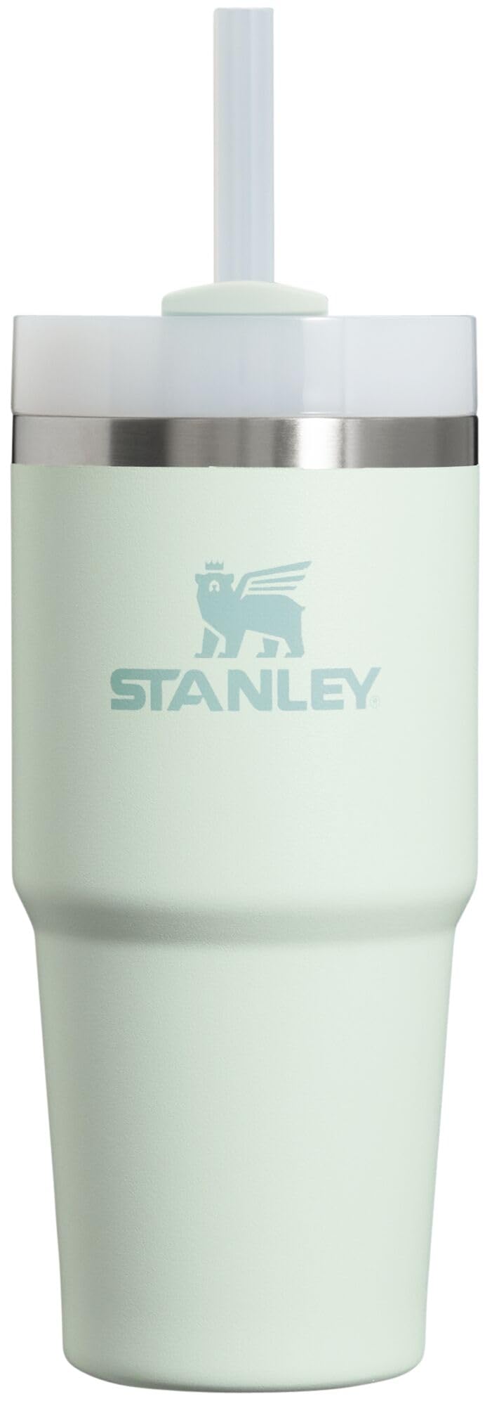 Stanley Quencher H2.0 Tumbler with Handle and Straw 30 oz | Flowstate 3-Position Lid | Cup Holder Compatible for Travel | Insulated Stainless Steel Cup | BPA-Free | Rose Quartz 2.0