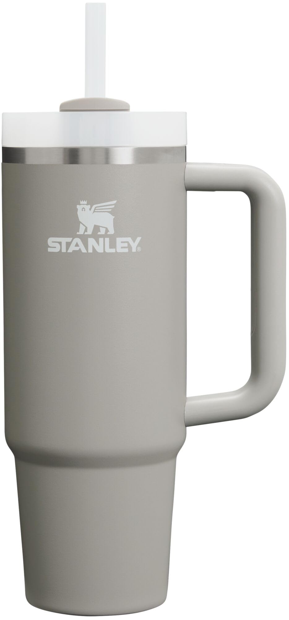 Stanley Quencher H2.0 Tumbler with Handle and Straw 30 oz | Flowstate 3-Position Lid | Cup Holder Compatible for Travel | Insulated Stainless Steel Cup | BPA-Free | Rose Quartz 2.0