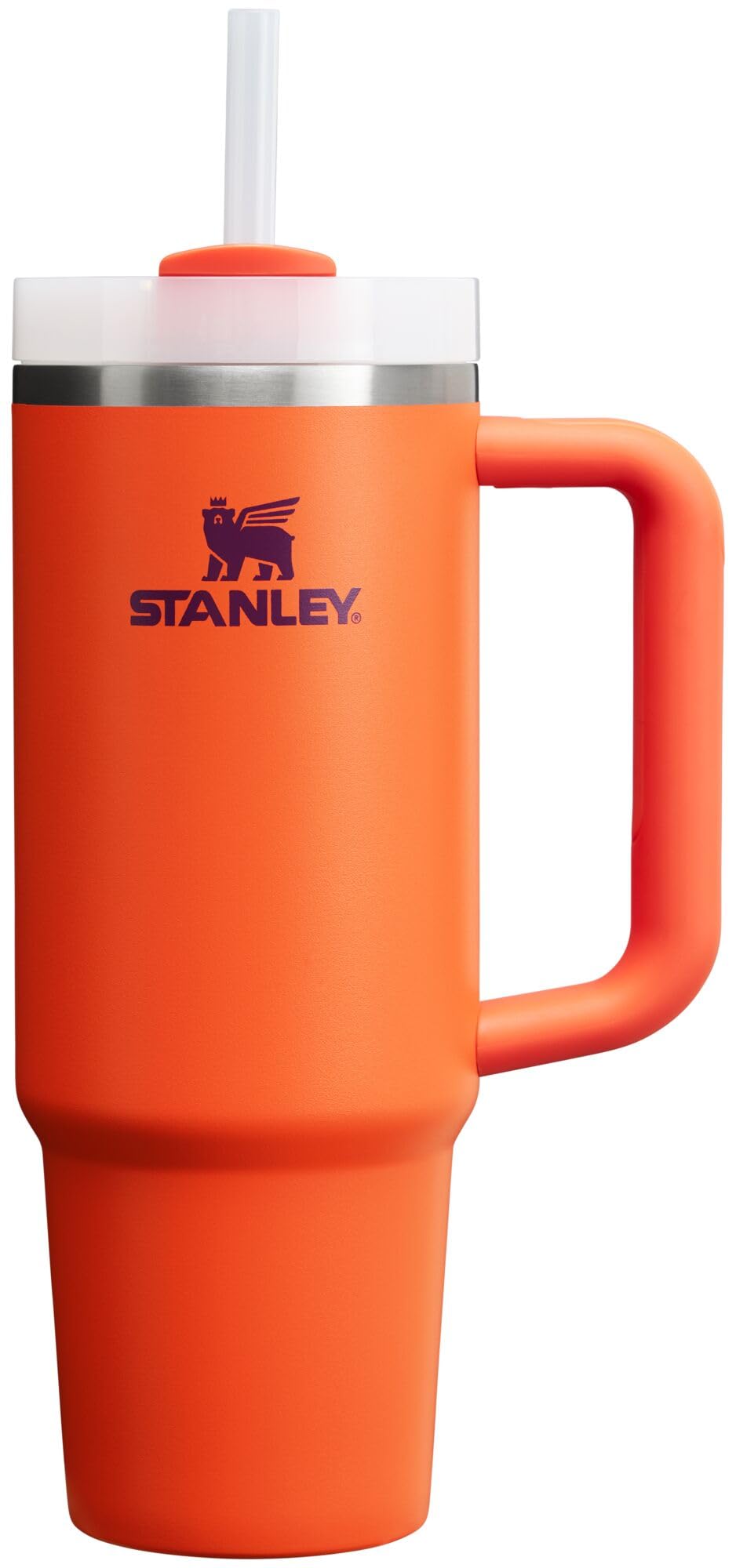 Stanley Quencher H2.0 Tumbler with Handle and Straw 30 oz | Flowstate 3-Position Lid | Cup Holder Compatible for Travel | Insulated Stainless Steel Cup | BPA-Free | Rose Quartz 2.0