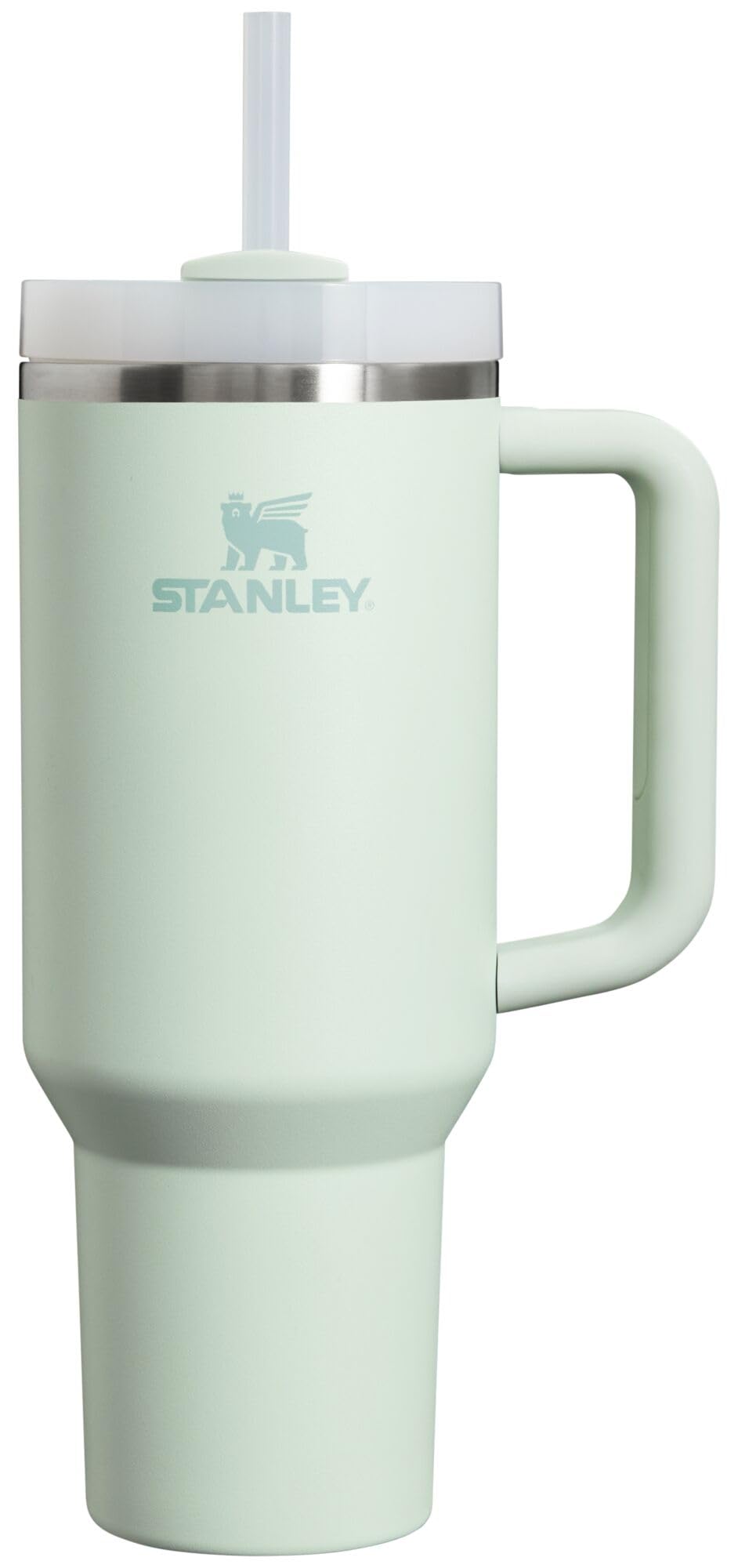 Stanley Quencher H2.0 Tumbler with Handle and Straw 30 oz | Flowstate 3-Position Lid | Cup Holder Compatible for Travel | Insulated Stainless Steel Cup | BPA-Free | Rose Quartz 2.0