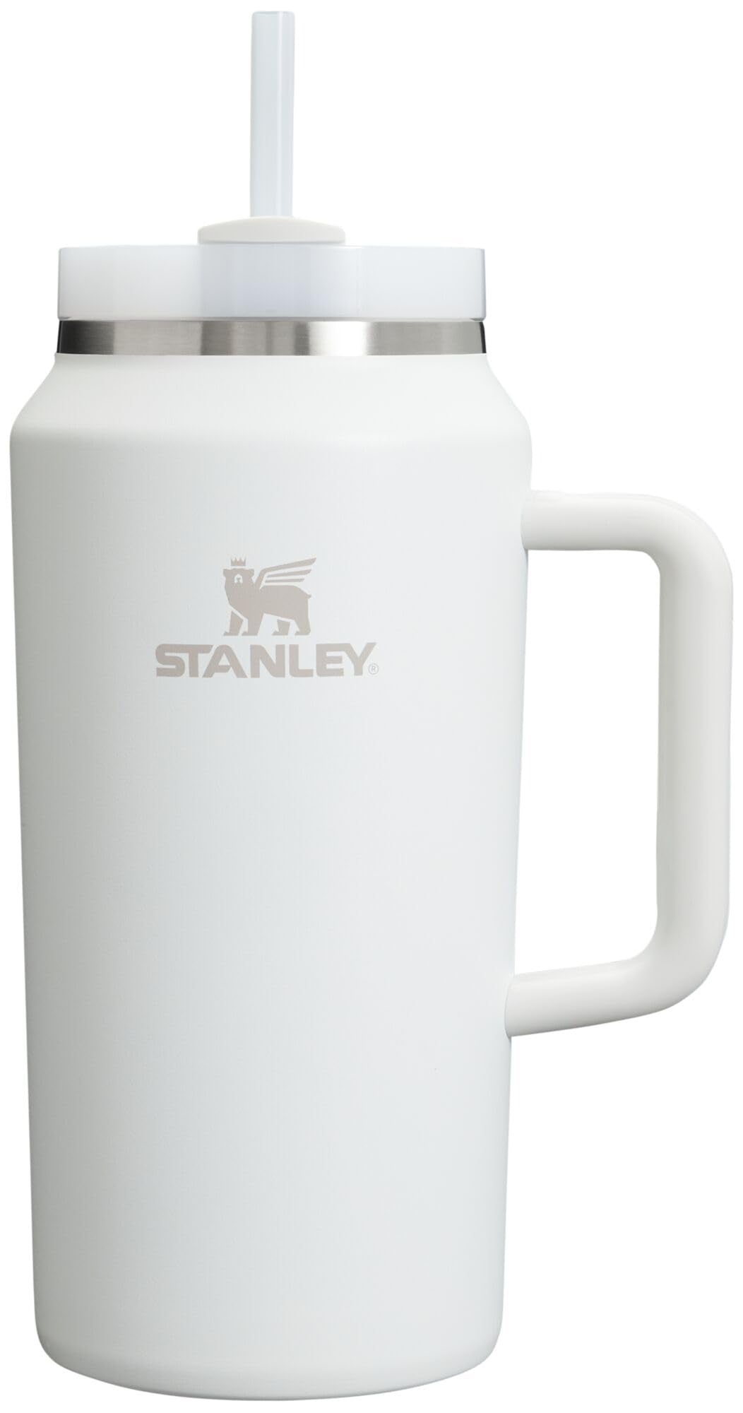 Stanley Quencher H2.0 Tumbler with Handle and Straw 30 oz | Flowstate 3-Position Lid | Cup Holder Compatible for Travel | Insulated Stainless Steel Cup | BPA-Free | Rose Quartz 2.0