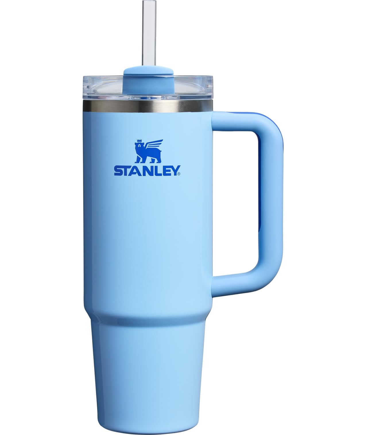 Stanley Quencher H2.0 Tumbler with Handle and Straw 30 oz | Flowstate 3-Position Lid | Cup Holder Compatible for Travel | Insulated Stainless Steel Cup | BPA-Free | Rose Quartz 2.0