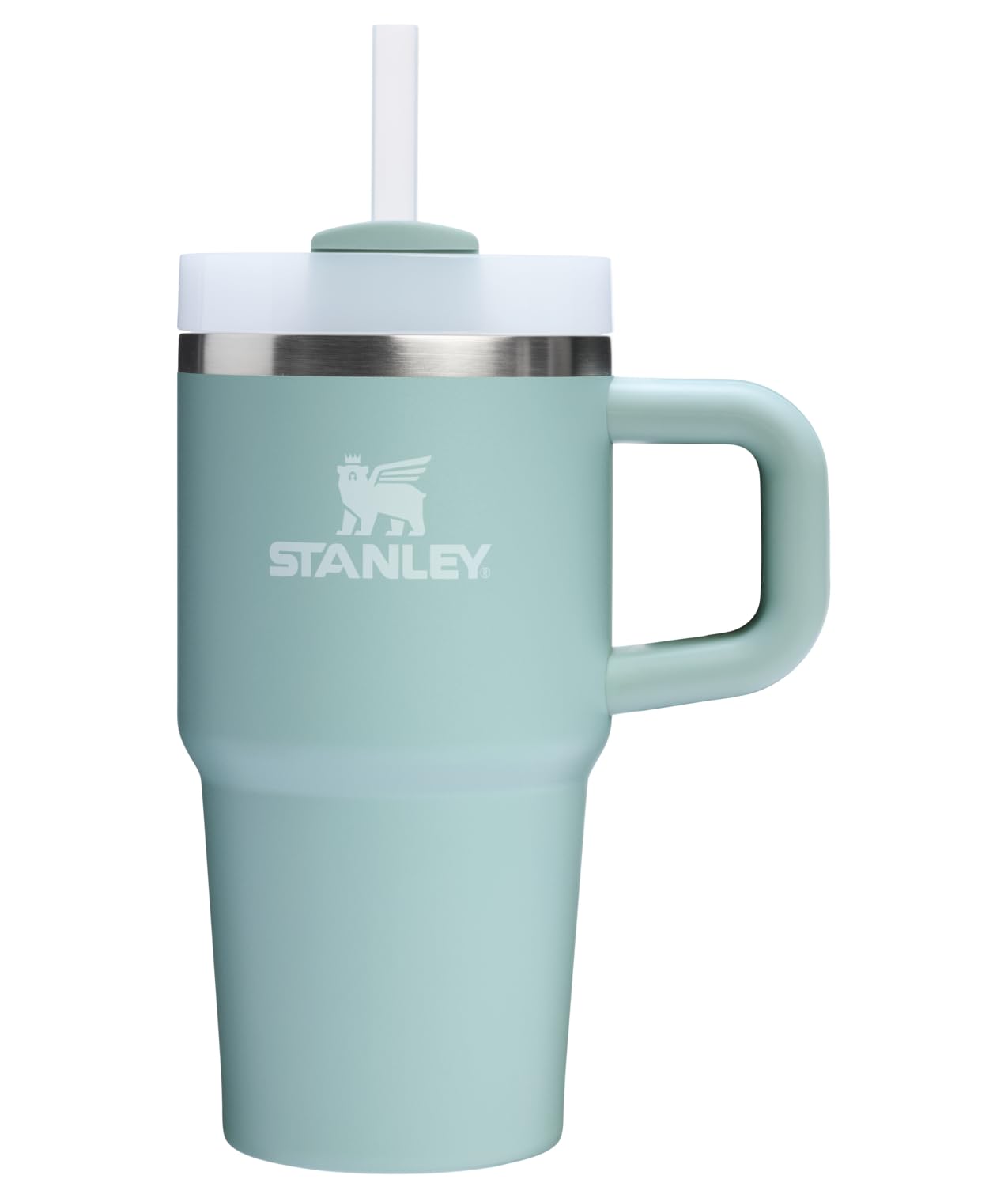 Stanley Quencher H2.0 Tumbler with Handle and Straw 30 oz | Flowstate 3-Position Lid | Cup Holder Compatible for Travel | Insulated Stainless Steel Cup | BPA-Free | Rose Quartz 2.0