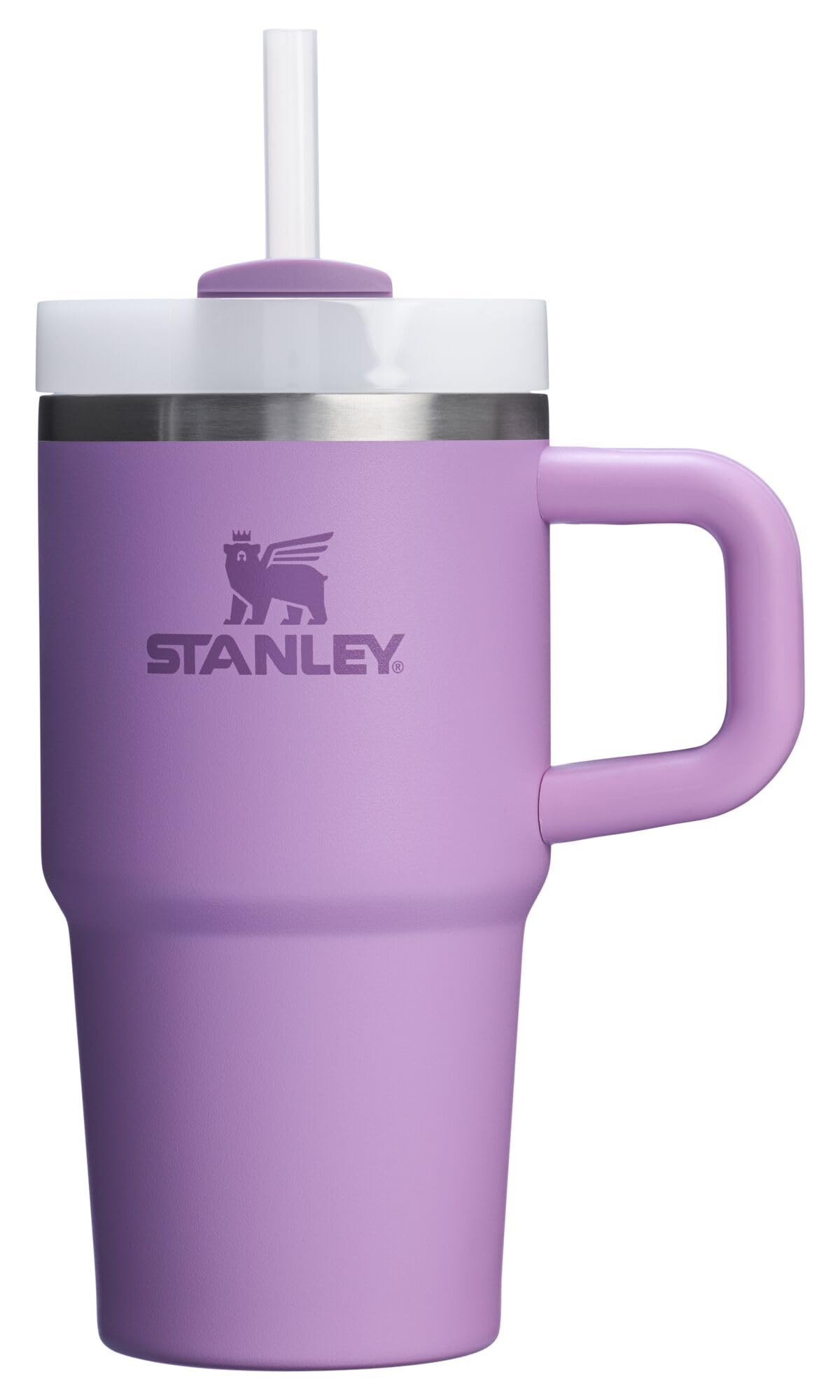 Stanley Quencher H2.0 Tumbler with Handle and Straw 30 oz | Flowstate 3-Position Lid | Cup Holder Compatible for Travel | Insulated Stainless Steel Cup | BPA-Free | Rose Quartz 2.0