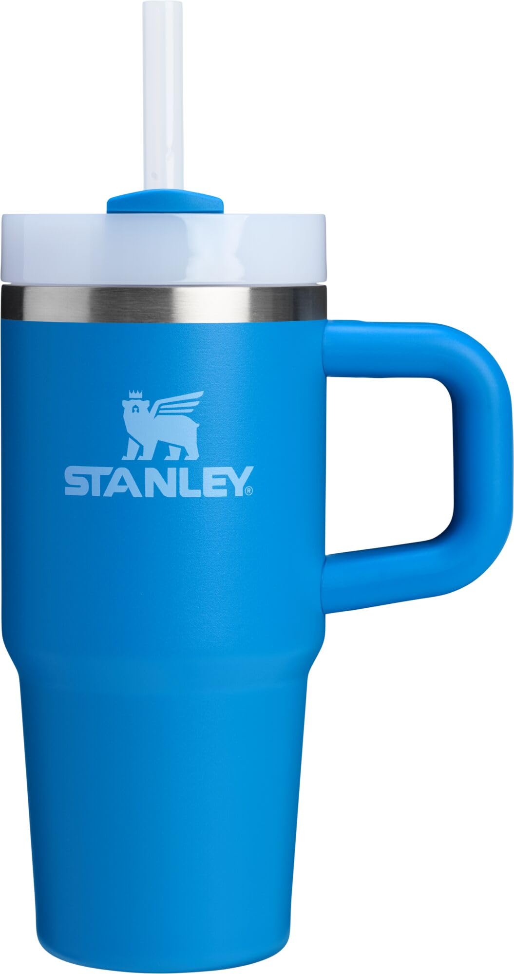 Stanley Quencher H2.0 Tumbler with Handle and Straw 30 oz | Flowstate 3-Position Lid | Cup Holder Compatible for Travel | Insulated Stainless Steel Cup | BPA-Free | Rose Quartz 2.0