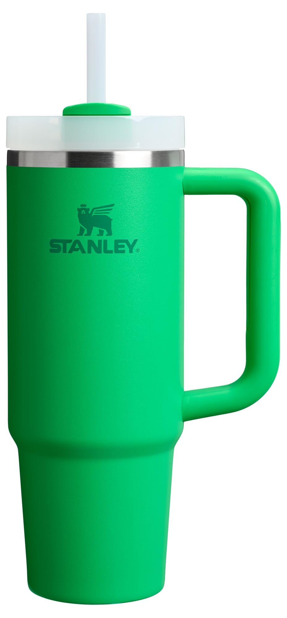 Stanley Quencher H2.0 Tumbler with Handle and Straw 30 oz | Flowstate 3-Position Lid | Cup Holder Compatible for Travel | Insulated Stainless Steel Cup | BPA-Free | Rose Quartz 2.0