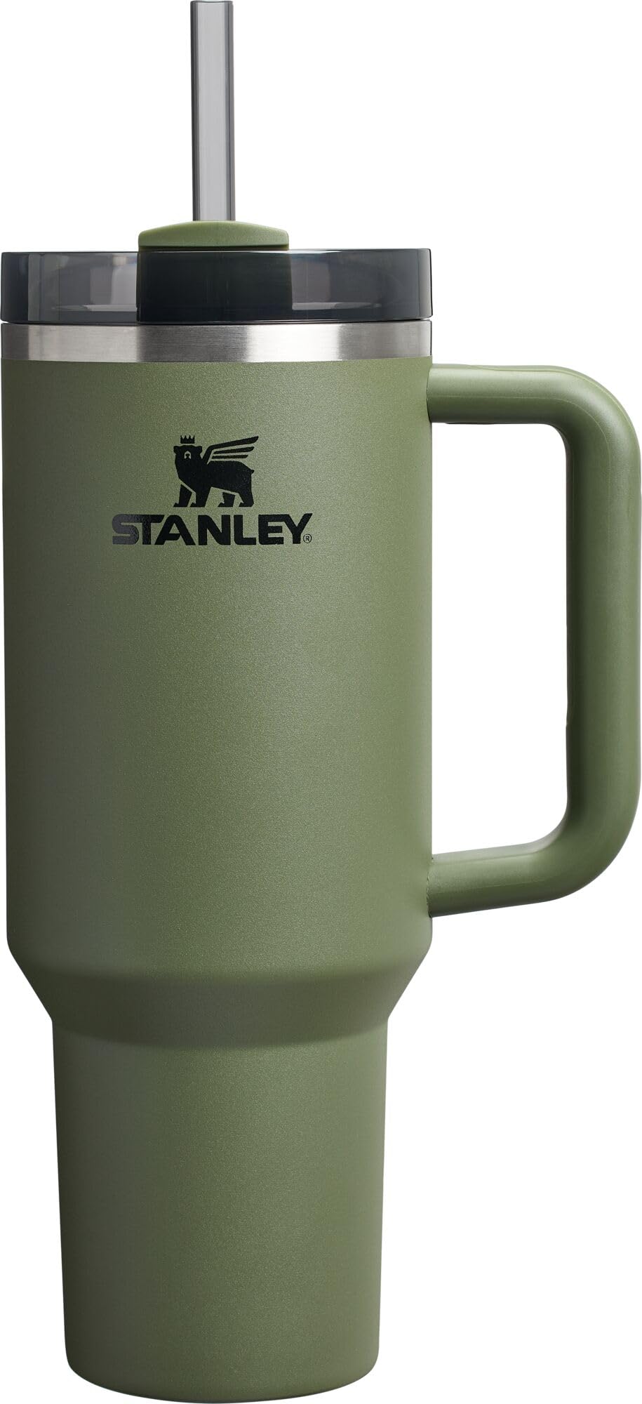 Stanley Quencher H2.0 Tumbler with Handle and Straw 30 oz | Flowstate 3-Position Lid | Cup Holder Compatible for Travel | Insulated Stainless Steel Cup | BPA-Free | Rose Quartz 2.0